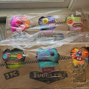 Zuru Fuggler Funny Ugly Monster 6 dolls all different